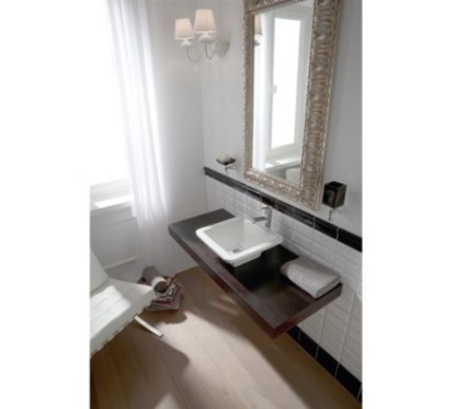 BUTTERFLY 40X40 lavabo da appoggio