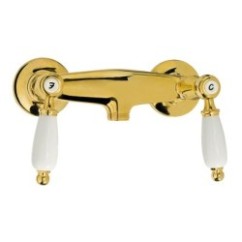 QUEEN Gruppo doccia esterno senza kit doccia finitura dark bronze