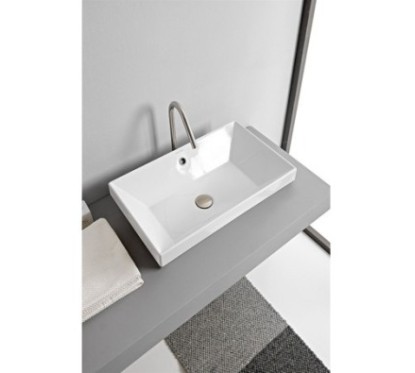 TEOREMA 2.0 Lavabo incasso 60 x 36 Cm