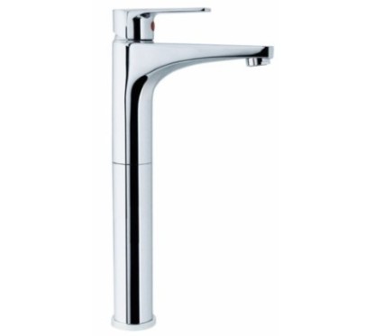 LINE monocomando lavabo prolungato senza scarico finitura cromo