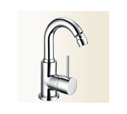 SIMPLY Miscelatore per bidet con bocca alta finitura cromo