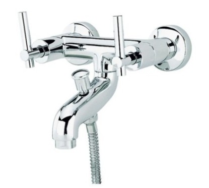 ROAMING MONOLEVA gruppo vasca esterno con doccia finitura cromo