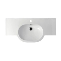 M2 lavabo sospeso cm 100  monoforo
