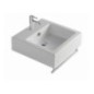 PLUS DESIGN lavabo bacino rettangolare con foro