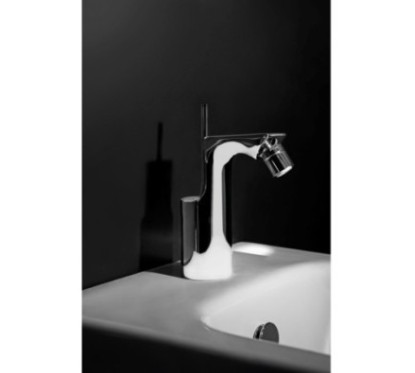 CHET Monocomando bidet con scarico 1” 1/4 finitura cromo