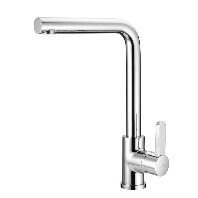 SALLY Monocomando lavello canna elle girevole finitura dorato