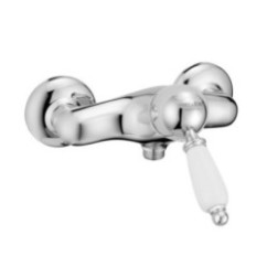 NEW OLD Monocomando doccia esterno senza kit doccia finitura cromo spazzolato