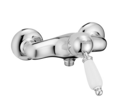 NEW OLD Monocomando doccia esterno senza kit doccia finitura cromo spazzolato