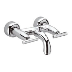 TILLY Gruppo vasca esterno senza doccia finitura cromo