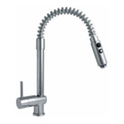 MICRON monocomando lavello doccia estraibile finitura cromo