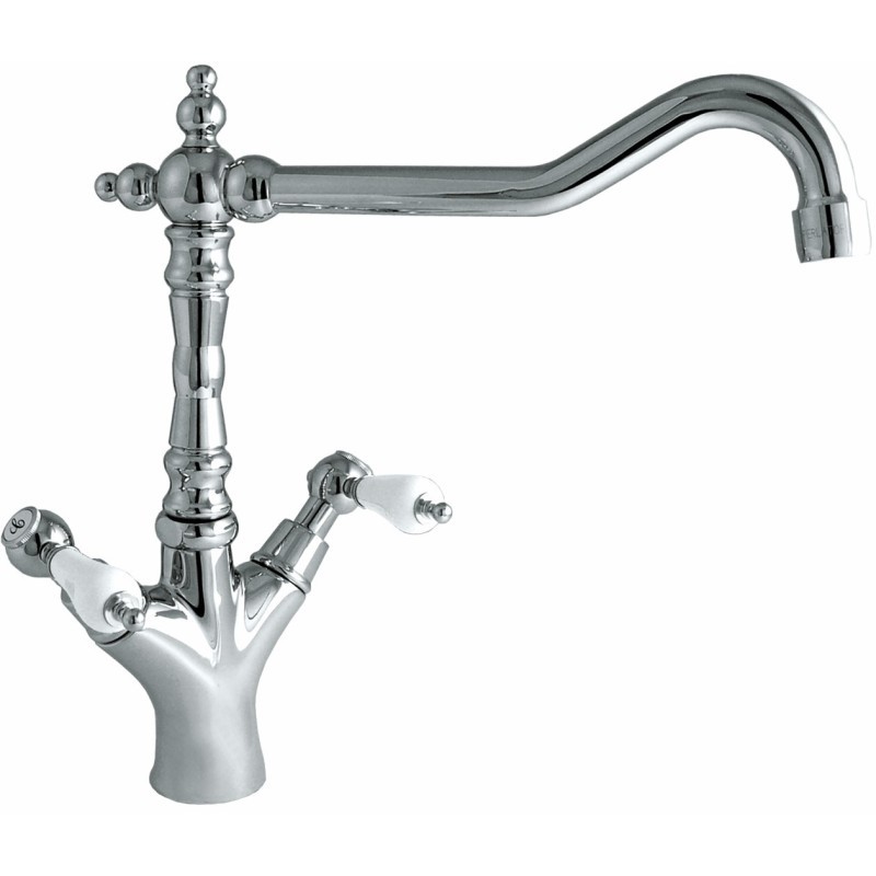 IRIS monoforo cucina finitura cromo