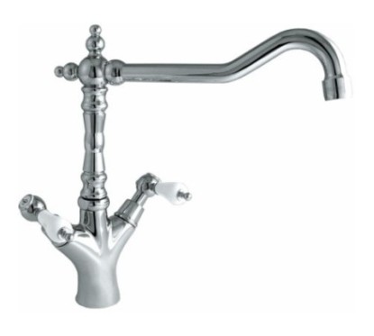 IRIS monoforo cucina finitura cromo