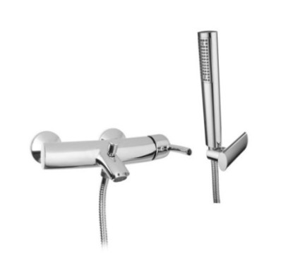 GO Monocomando vasca esterno con kit doccia finitura cromo