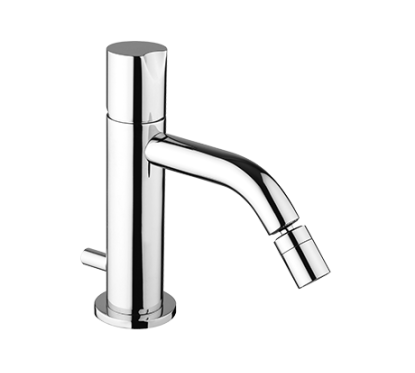 ARKA miscelatore per bidet con scarico finitura cromo