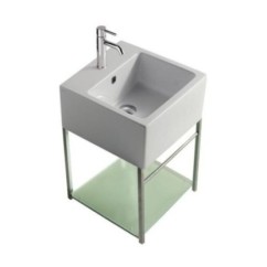 PLUS DESIGN lavabo 40x40 con foro