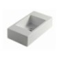 PLUS DESIGN lavabo con bacino da 31 cm