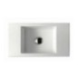 PLUS DESIGN lavabo con bacino da 31 cm