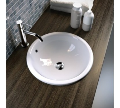 TRIS lavabo appoggio/incasso/soprapiano/sottopiano