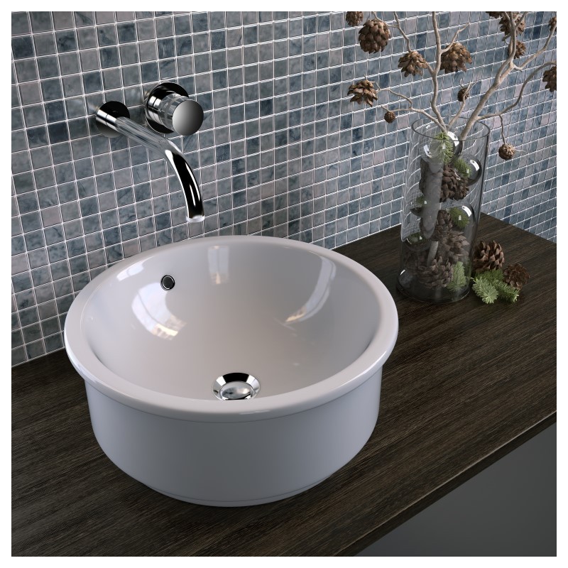 TRIS lavabo appoggio/incasso/soprapiano/sottopiano