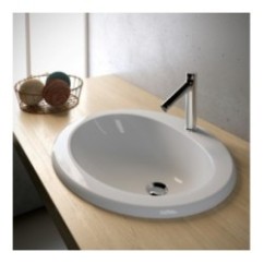 EXPORT Lavabo incasso soprapiano monoforo