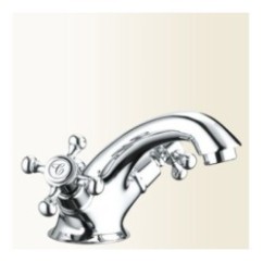 ARAMIS monoforo lavabo finitura cromo-oro