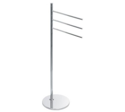 ZENITH Piantana porta salviette con tre bracci mobili