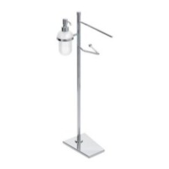 TIFFANY Piantana con elementi mobili - p.salviette, p.rotolo e dosatore -