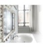 TEORIA Miscelatore monocomando per lavabo con scarico automatico finitura cromo