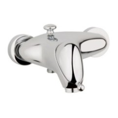 NEW LINE rubinetto monocomando vasca esterno con kit finitura cromo