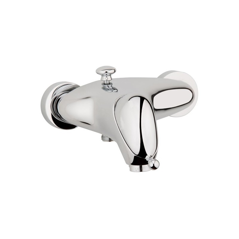 NEW LINE rubinetto monocomando vasca esterno con kit finitura cromo