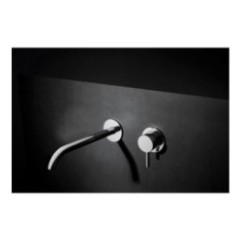 TONDì Monocomando lavabo ad incasso finitura cromo