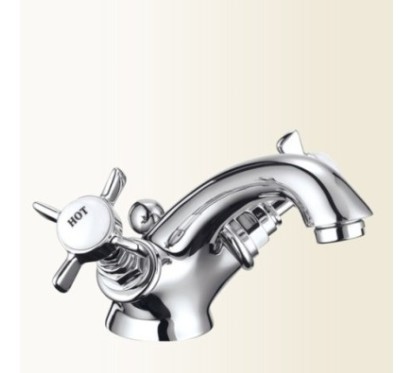 LIVINGSTONE monoforo lavabo finitura cromo