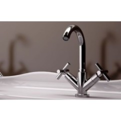 JAX Monoforo lavabo con scarico finitura cromo