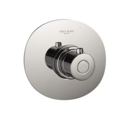 THERMO Termostatico doccia incasso senza arresto finitura nero opaco