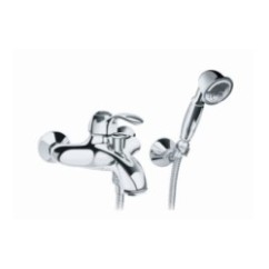 ELITE monocomando vasca con duplex finitura cromo