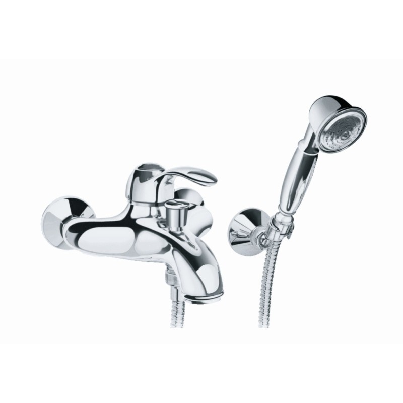 ELITE monocomando vasca con duplex finitura cromo