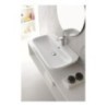 CLEAR lavabo da appoggio/sospeso 65 cm