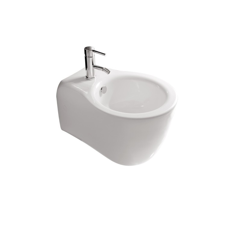ERGO bidet sospeso monoforo cm 51x36xh36 finitura bianco mat