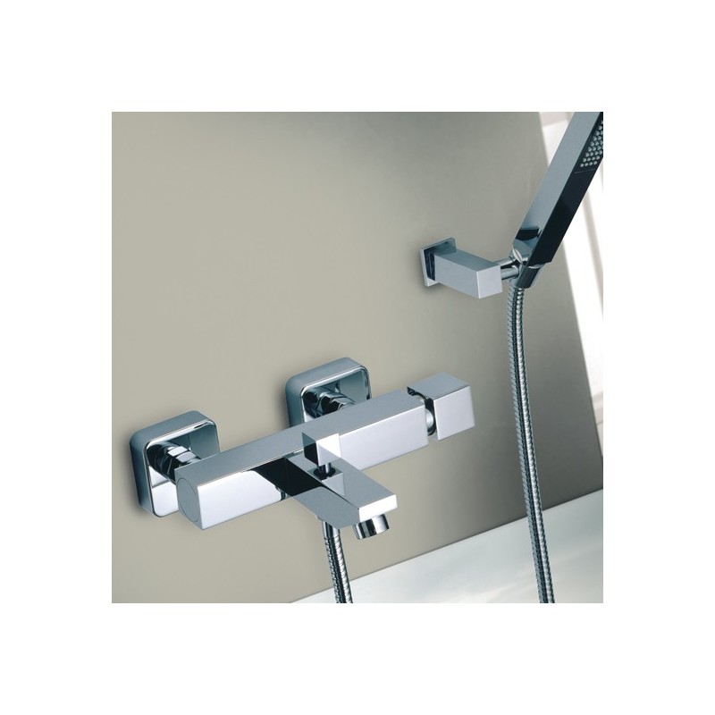 RUBIK miscelatore monocomando vasca finitura cromo