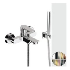 Ambition miscelatore vasca esterno con doccetta 1 funzione flex 150 finitura cromo