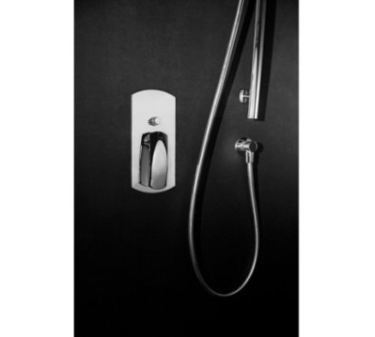 FLO Monocomando doccia incasso finitura cromo