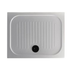 H6-FLAT piatto doccia ceramica 100X80 altezza 6cm