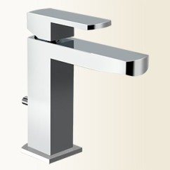 SOPHIE miscelatore monocomando lavabo con scarico automatico finitura cromo