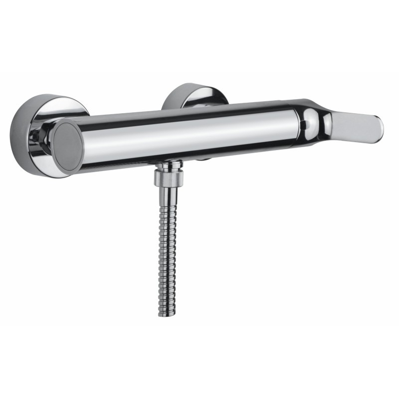 FLY monocomando doccia esterno con duplex finitura cromo
