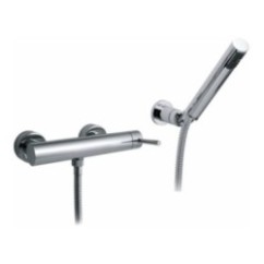 MICRON monocomando doccia esterno con duplex finitura cromo