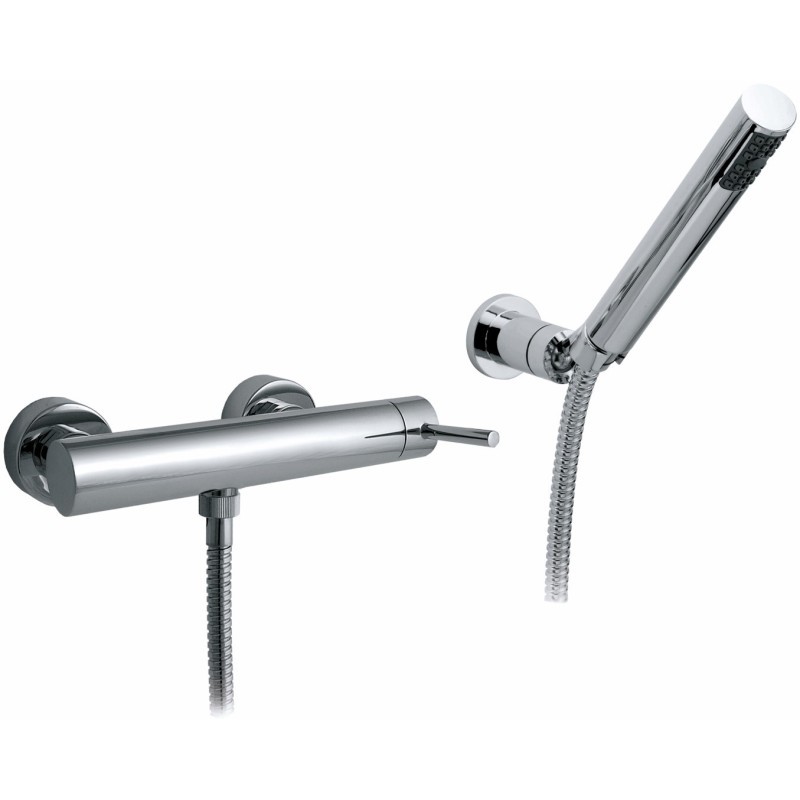 MICRON monocomando doccia esterno con duplex finitura cromo