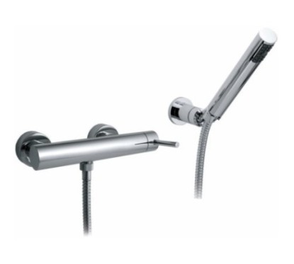 MICRON monocomando doccia esterno con duplex finitura cromo