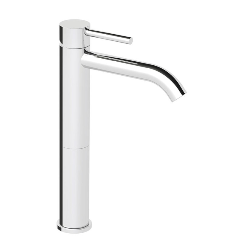 JACKIE miscelatore monocomando per lavabo alto finitura cromo