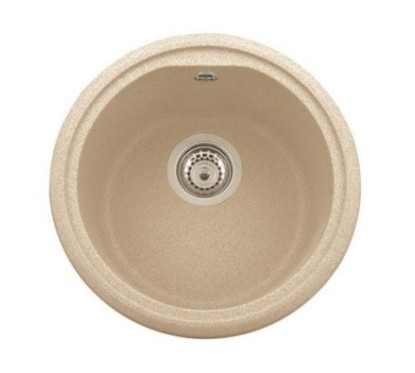 ATLANTIC 43.10 Lavello cucina tondo finitura micro ultragranit 98 bianco