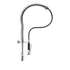 KITCHEN PROGRAM Colonna con doccia prelavaggio stoviglie finitura cromo